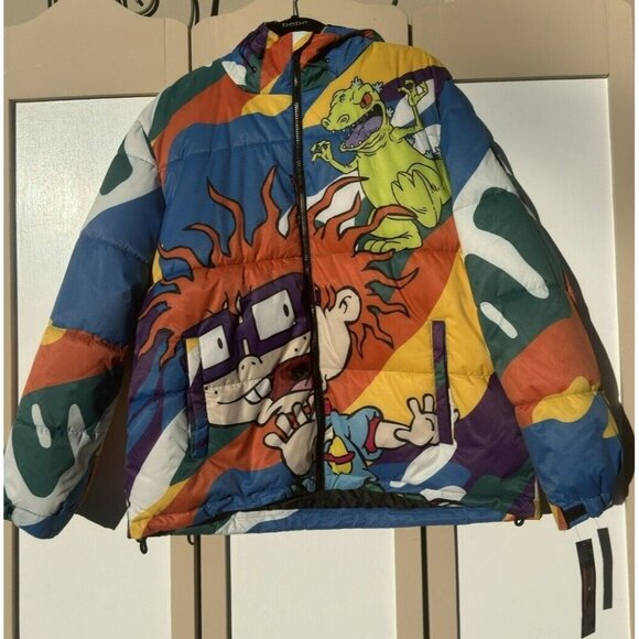 Members Only Other - NEW Members Only X Nickelodeon Rugrats Puffer Winter Jacket Size Men's Large